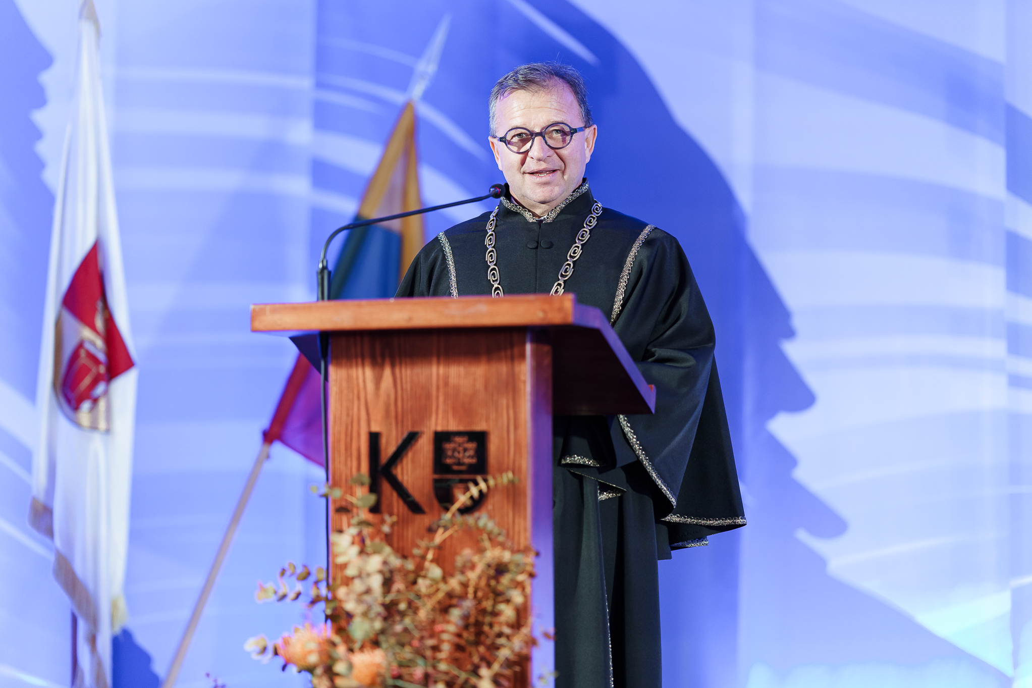 Klaipeda University awarded EU-CONEXUS President Jean-Marc Ogier with an Honorary Doctorate 