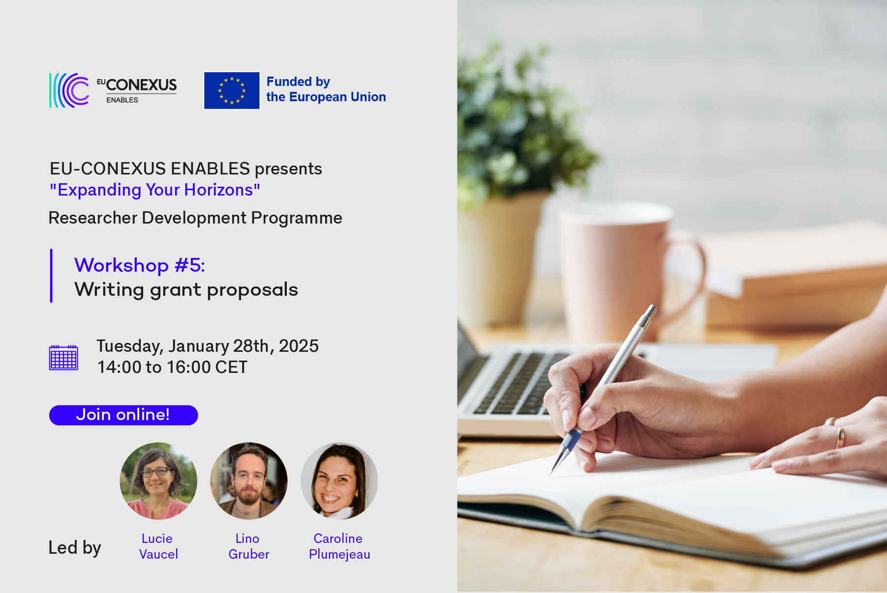 Workshop #5: Writing Grant Proposals