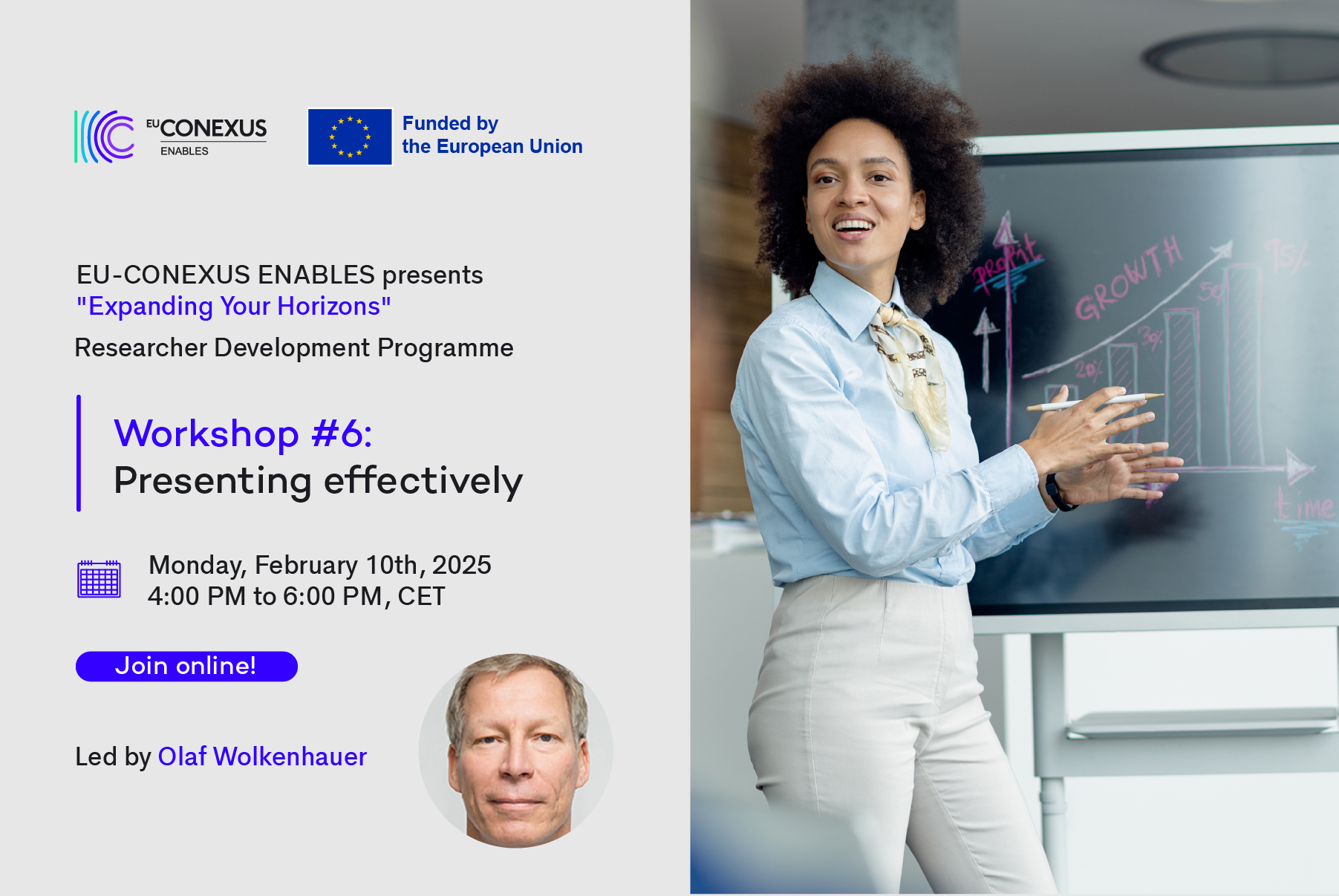 Workshop #6: Presenting effectively