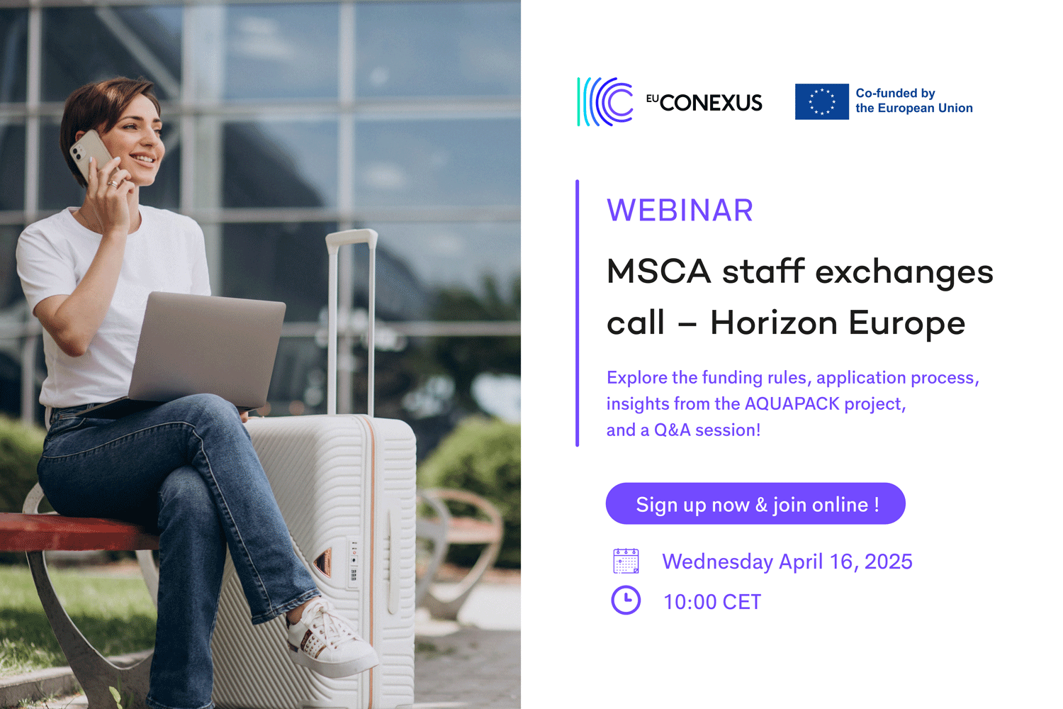 Webinar „MSCA staff exchanges call – Horizon Europe“