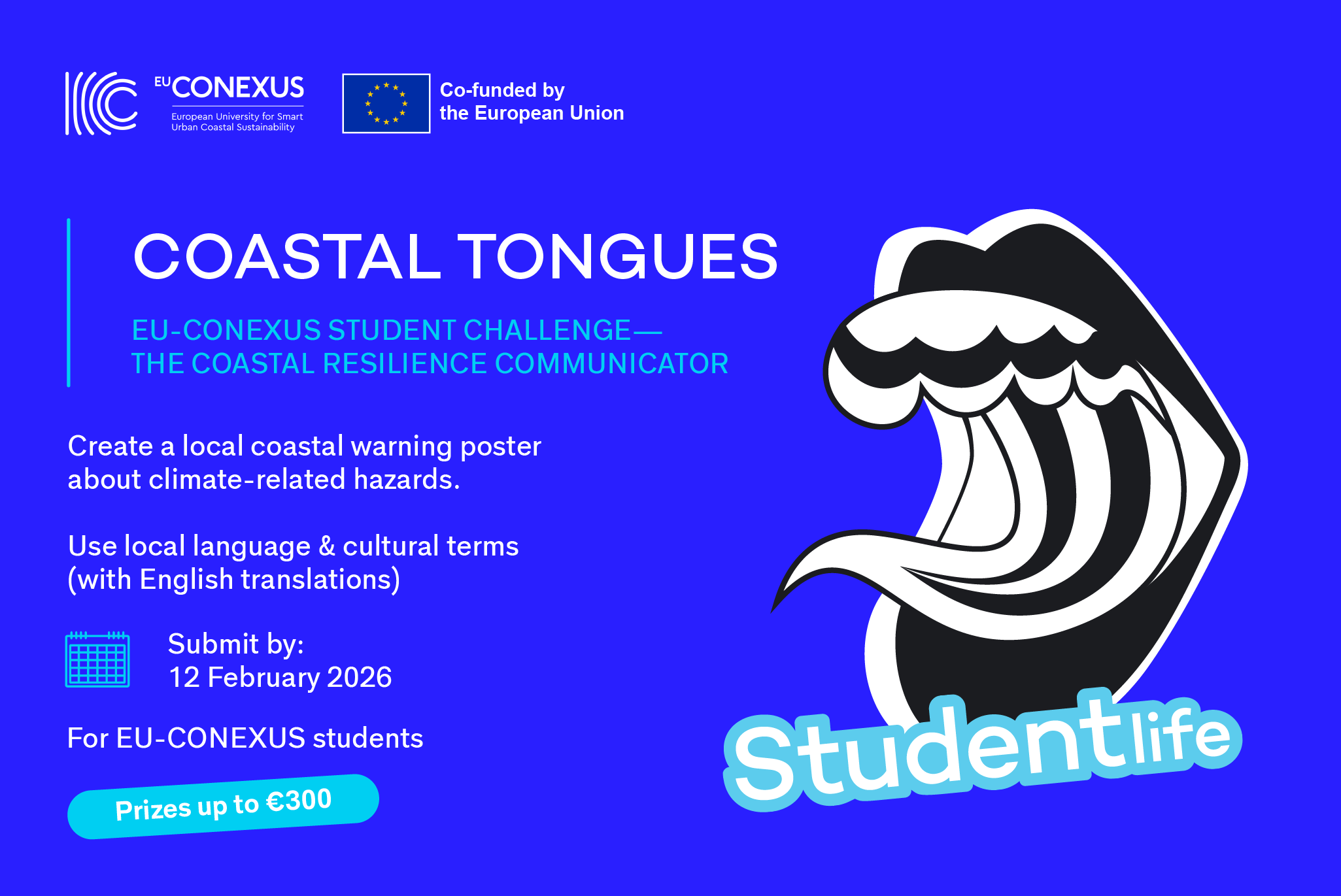 COASTAL TONGUES: EU-CONEXUS Student Challenge